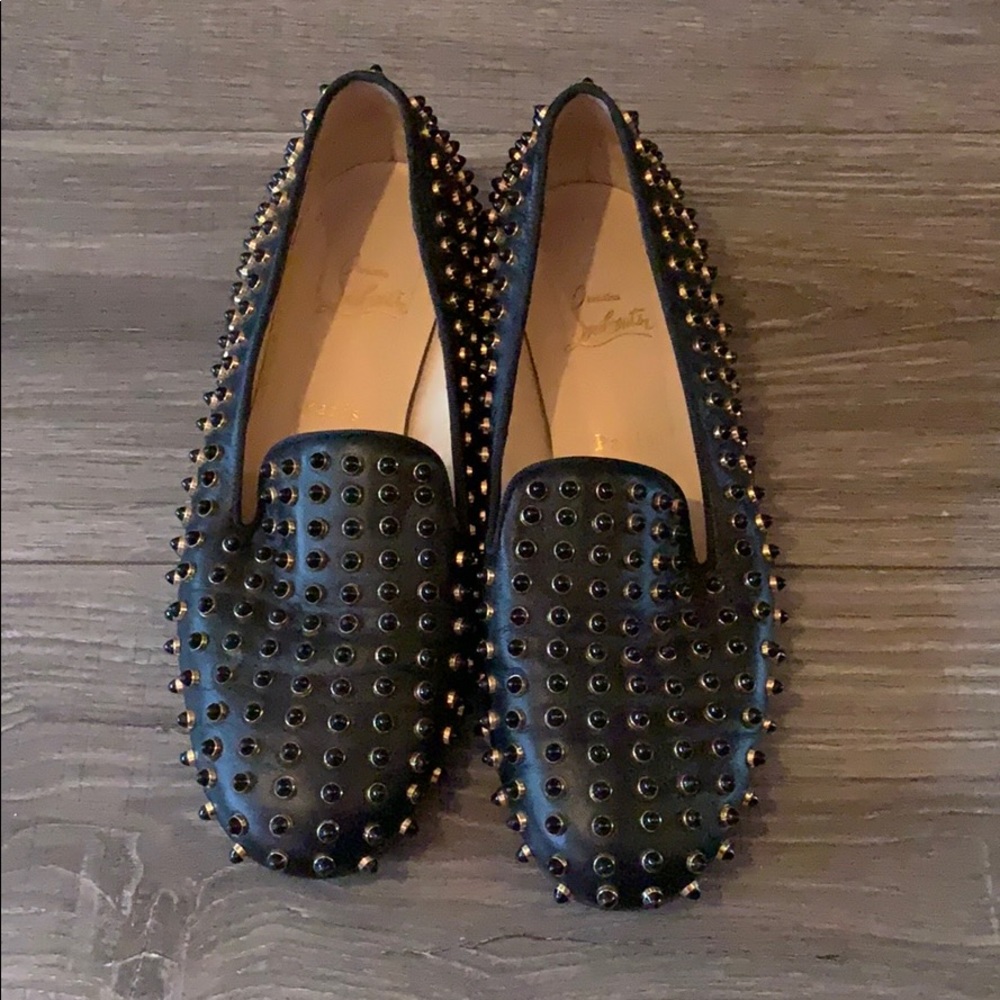 Christian Louboutin Spiked Flats